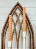 10 in. Twisted Taper Candle 2-Piece Set