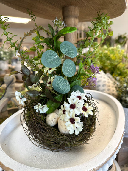 8 in. Nature's Gems Bird Nest