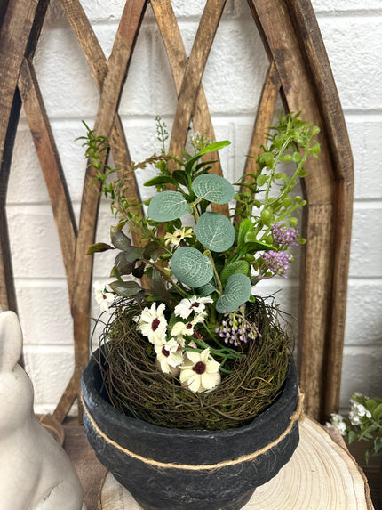 8 in. Nature's Gems Bird Nest