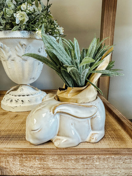 Sleeping Bunny Planter