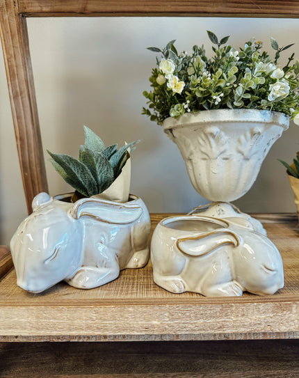 Sleeping Bunny Planter