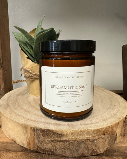 Bergamot & Sage Candle