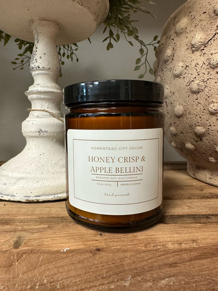 Honey Crisp Apple Bellini Candle