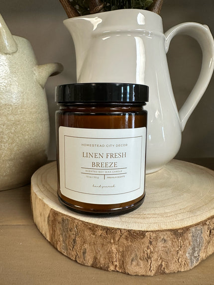 Linen Fresh Breeze Candle