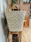 Hand-Woven Wall Basket