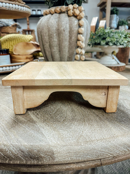 Square Wood Riser