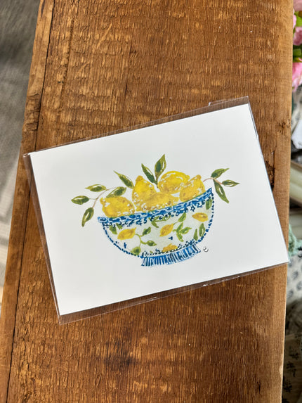 Lemon Fresh Art Print