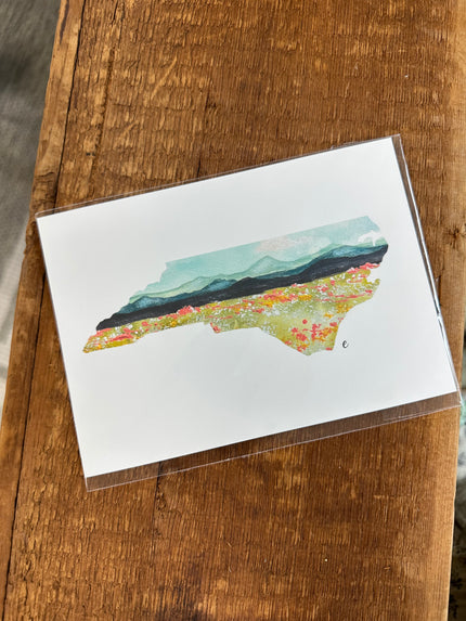 North Carolina Scenic Art Print