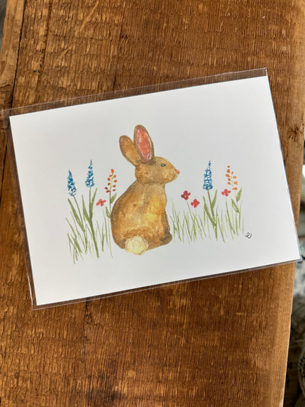 Brown Bunny Art Print