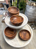 4 in. Acacia Wood Bowl