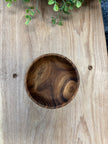 4 in. Acacia Wood Bowl