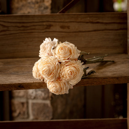 11 in. French Rose Bouquet Bundle