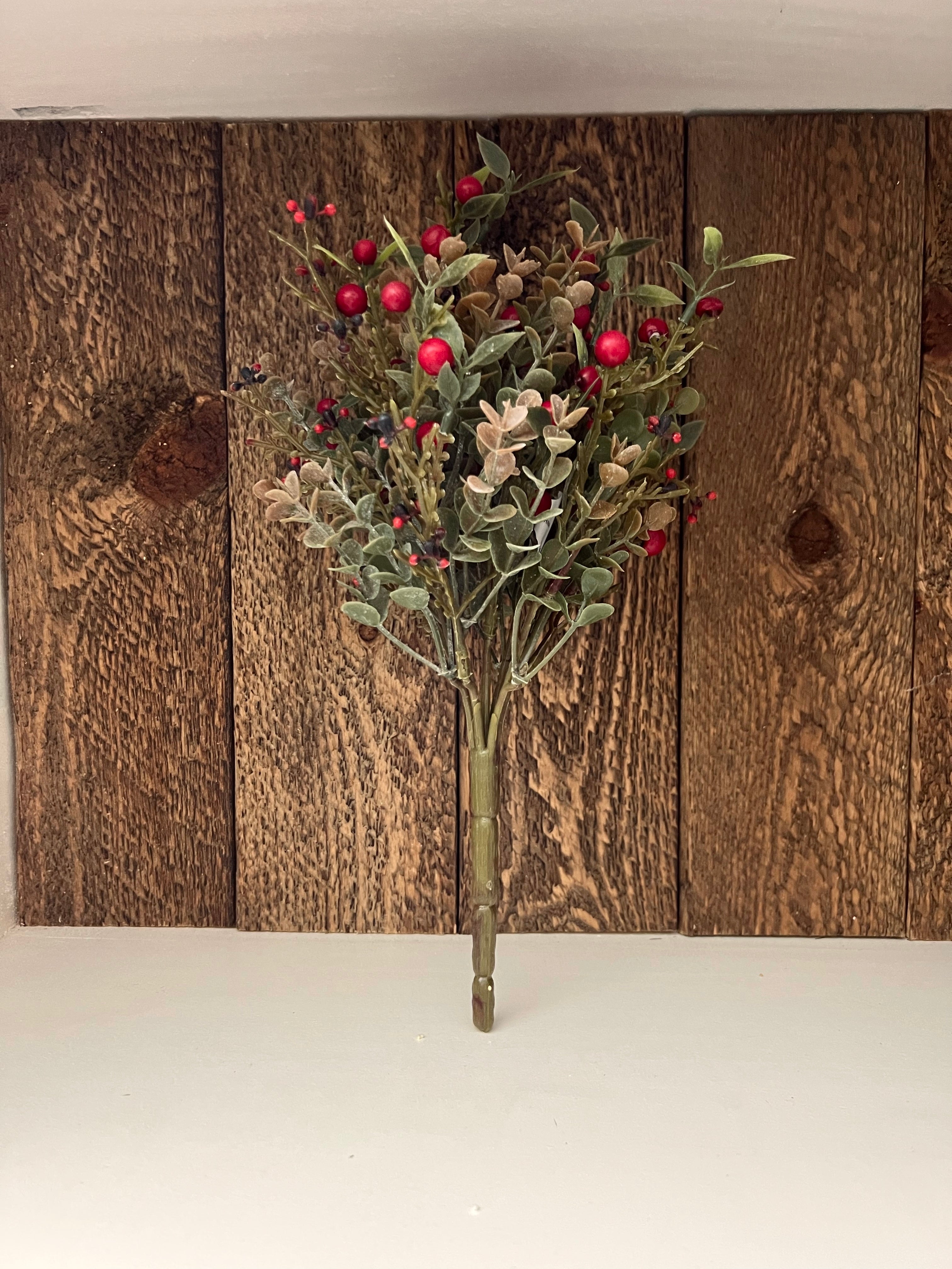 11 in. Foggy Morn Bush Bush Maroon 