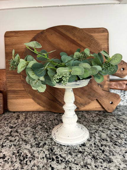 12 in. Sweet Seed Eucalyptus Candle Ring Ring 