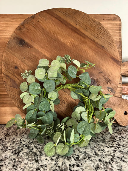 12 in. Sweet Seed Eucalyptus Candle Ring Ring 