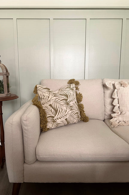 18. Palm Leaf Tassels Pillow Pillows 