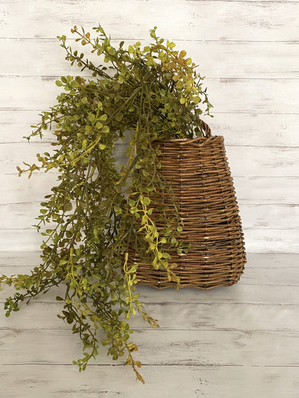 33 in. New Green Baby's Grass Hanging Bush Hanging Bush 