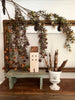 37 in. Bloomer Hanging Garland Sphere 