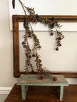 37 in. Bloomer Hanging Garland Sphere Purple 