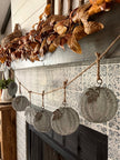 62 in. Metal Pumpkin Garland Garland 