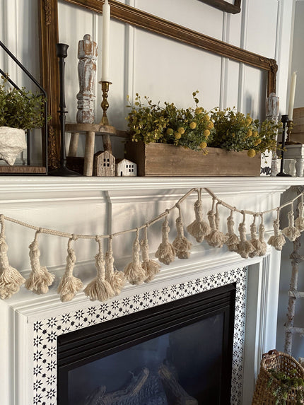 72 in. Hand Woven Garland Hanging Garland 