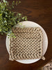 8 in. Square Crochet Potholder - Collection 12 Potholder Gray 