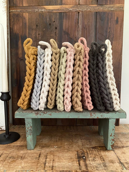 8 in. Square Crochet Potholder Potholder 