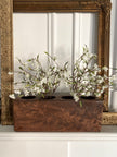Antique Farmhouse Wood Sugar Mold Bowl 