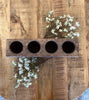 Antique Farmhouse Wood Sugar Mold Bowl 