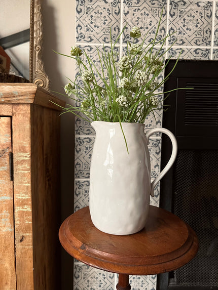 Farmhouse Stoneware Pitcher Pitcher 