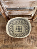 Hand-Painted Paper Mache Bowl Bowl 