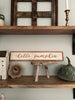 Metal Hello Pumpkin Sign Sign 