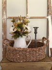 Natural Woven Seagrass Basket Set Basket 
