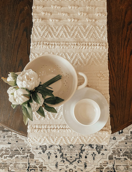 Pom Pom Tassel Table Runner Table Runners 