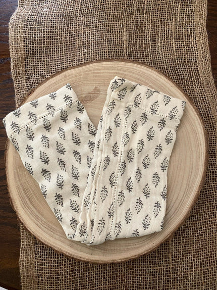 Printed Floral Napkin Towel 4-Piece Set Kitchen Towel 