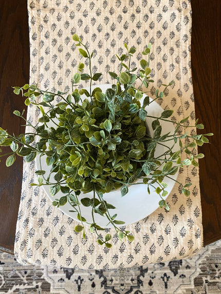 Printed Floral Table Runner Table Runners 