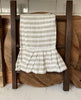 Ruffle Striped Tea Towel Set Kitchen Towel 