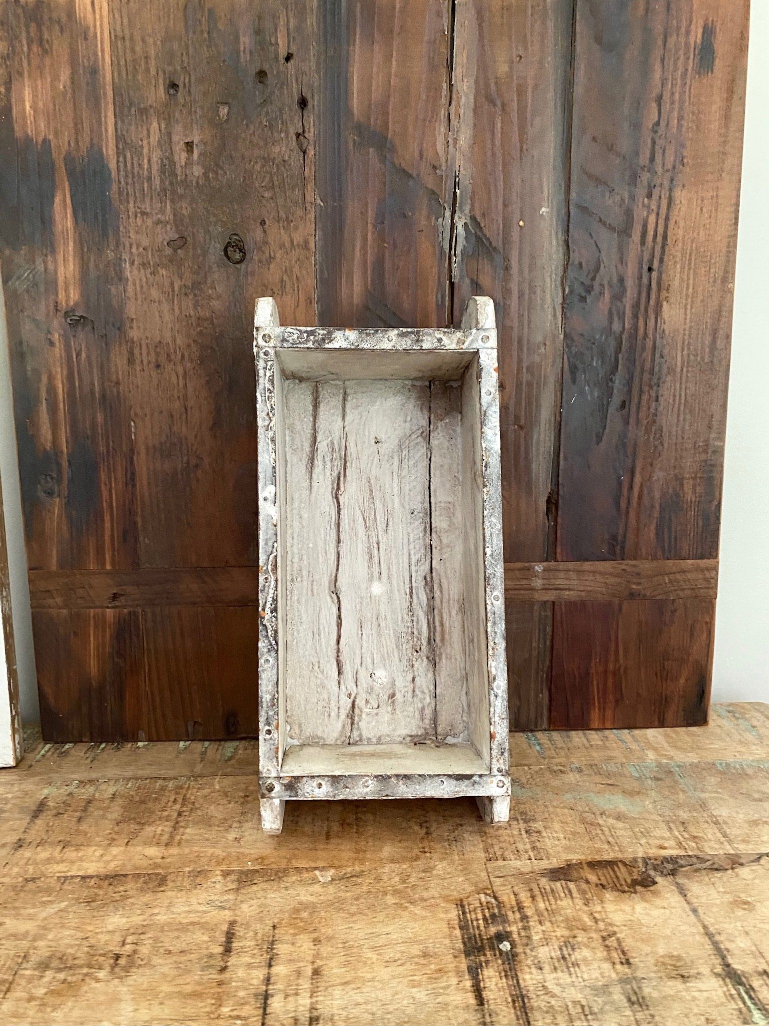 White Distressed Wood Brick Mould Brick Mould 