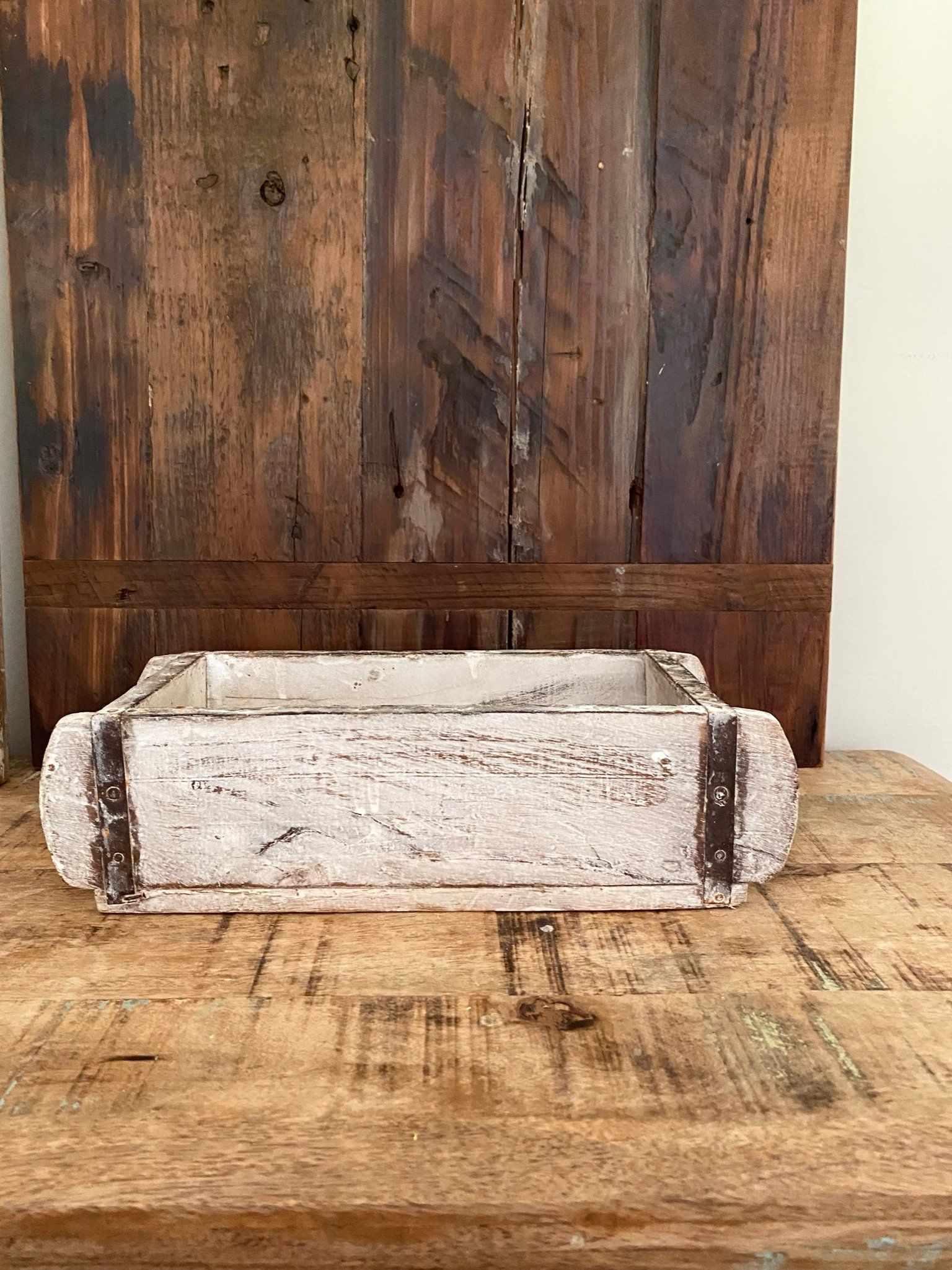 White Distressed Wood Brick Mould Brick Mould 
